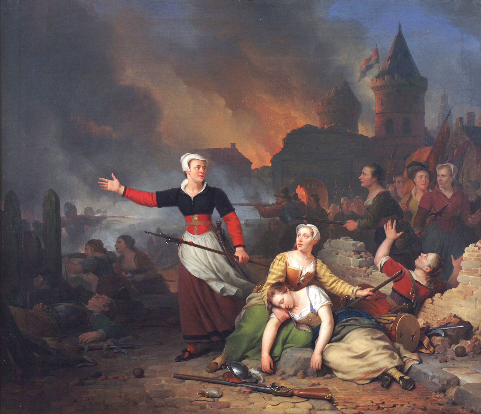 hasselaer during the siege of haarlem